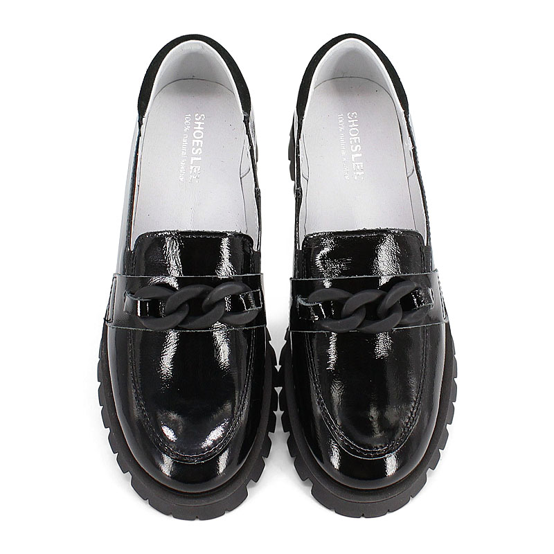 Туфли, артикул 2404, цвет черный купить в интернет-магазине Shoeslel с доставкой по России