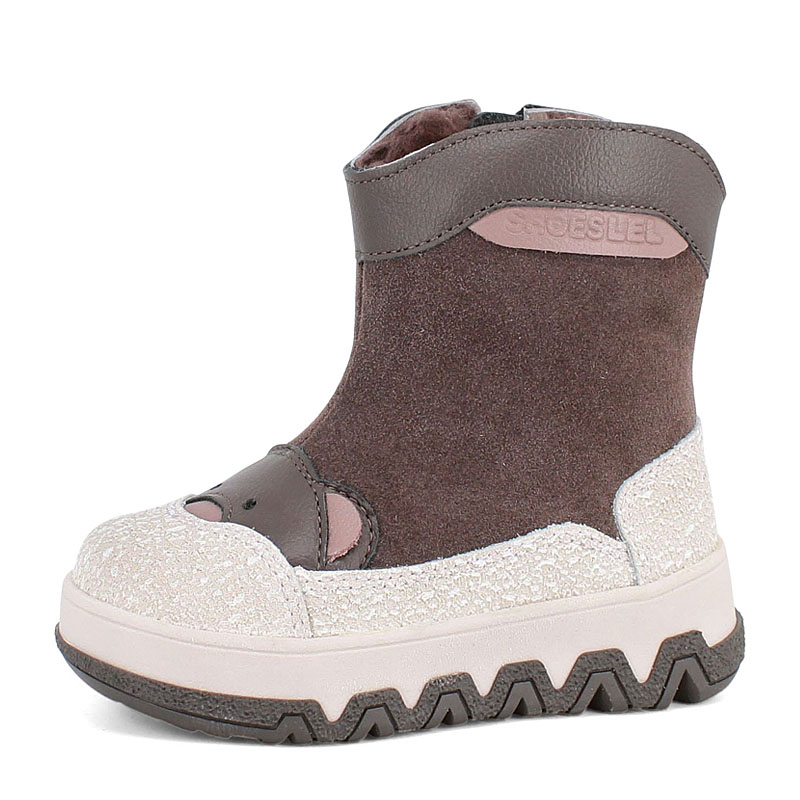 Сапоги малодетские, артикул 2410, цвет серый купить в интернет-магазине Shoeslel с доставкой по России