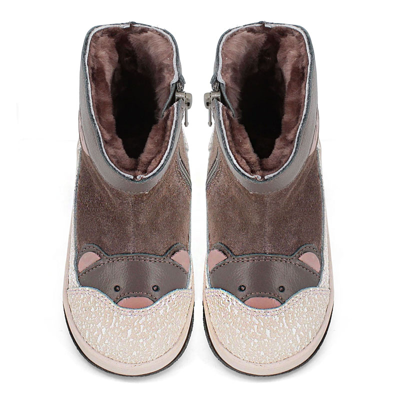 Сапоги малодетские, артикул 2410, цвет серый купить в интернет-магазине Shoeslel с доставкой по России