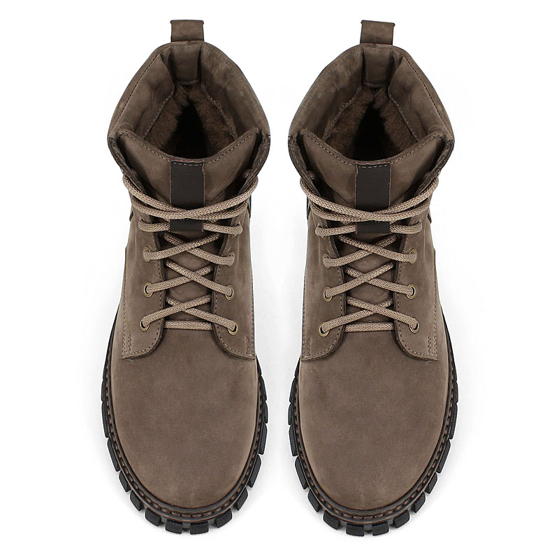 Ботинки, артикул 2415, цвет оливковый купить в интернет-магазине Shoeslel с доставкой по России