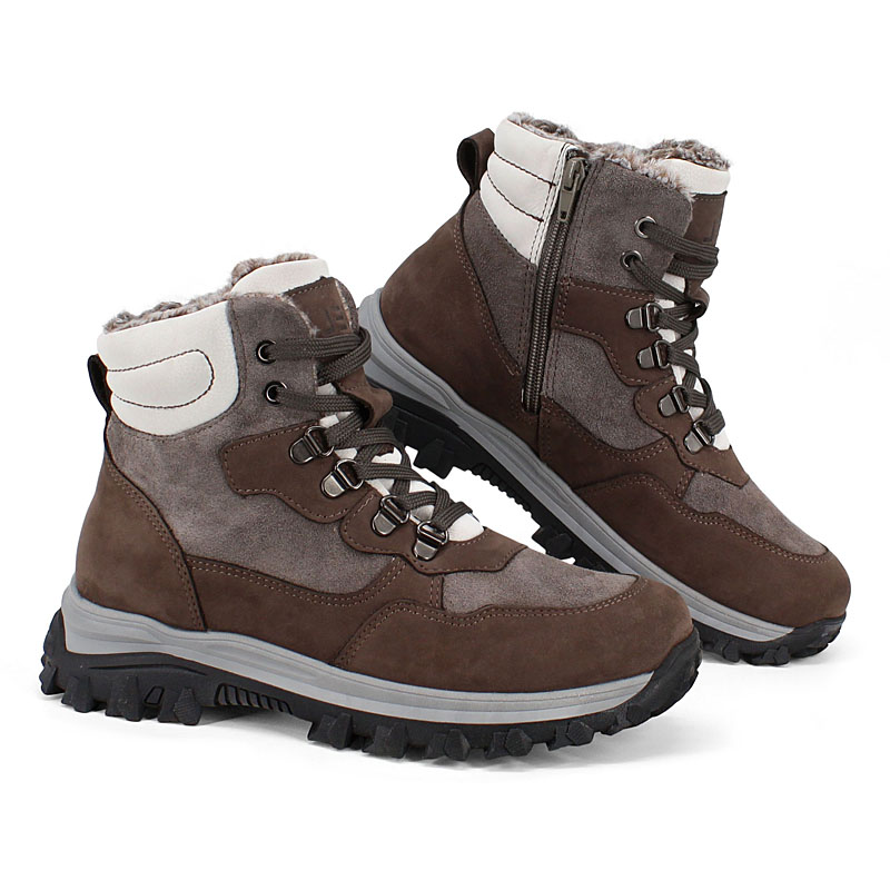 Ботинки, артикул 2417, цвет темно-серый купить в интернет-магазине Shoeslel с доставкой по России