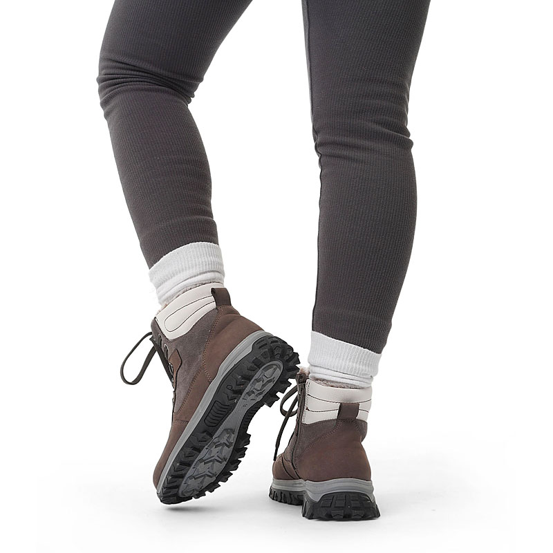 Ботинки, артикул 2417, цвет темно-серый купить в интернет-магазине Shoeslel с доставкой по России