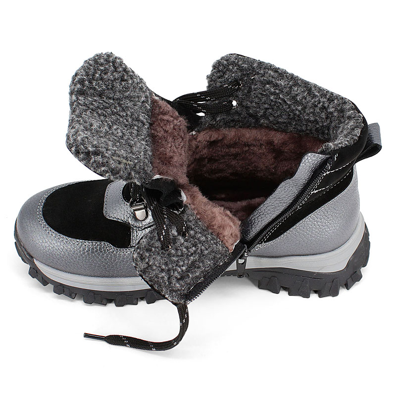 Ботинки, артикул 2417, цвет черный купить в интернет-магазине Shoeslel с доставкой по России