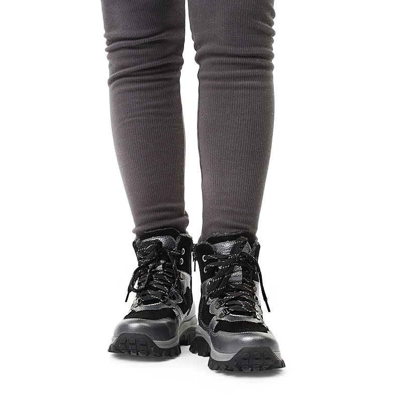 Ботинки, артикул 2417, цвет черный купить в интернет-магазине Shoeslel с доставкой по России