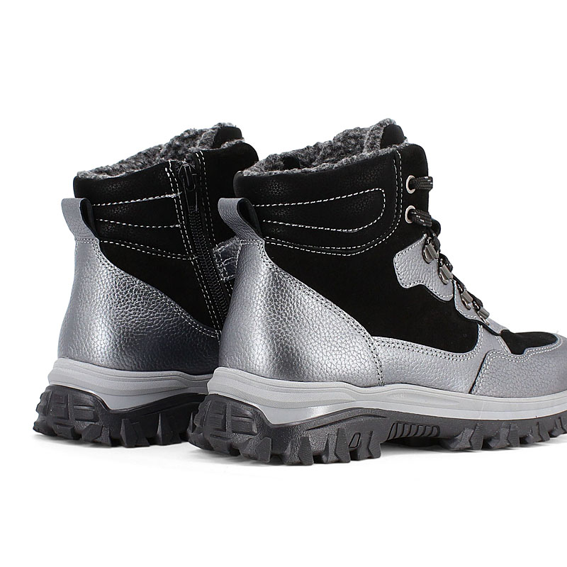 Ботинки, артикул 2417, цвет черный купить в интернет-магазине Shoeslel с доставкой по России