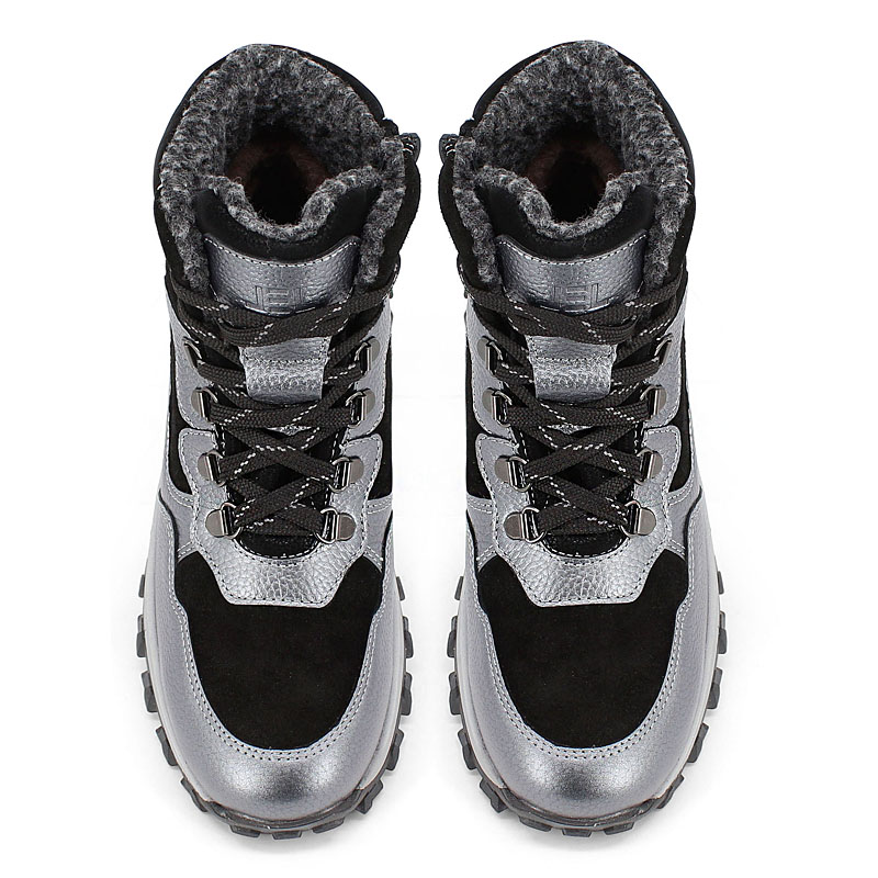 Ботинки, артикул 2417, цвет черный купить в интернет-магазине Shoeslel с доставкой по России