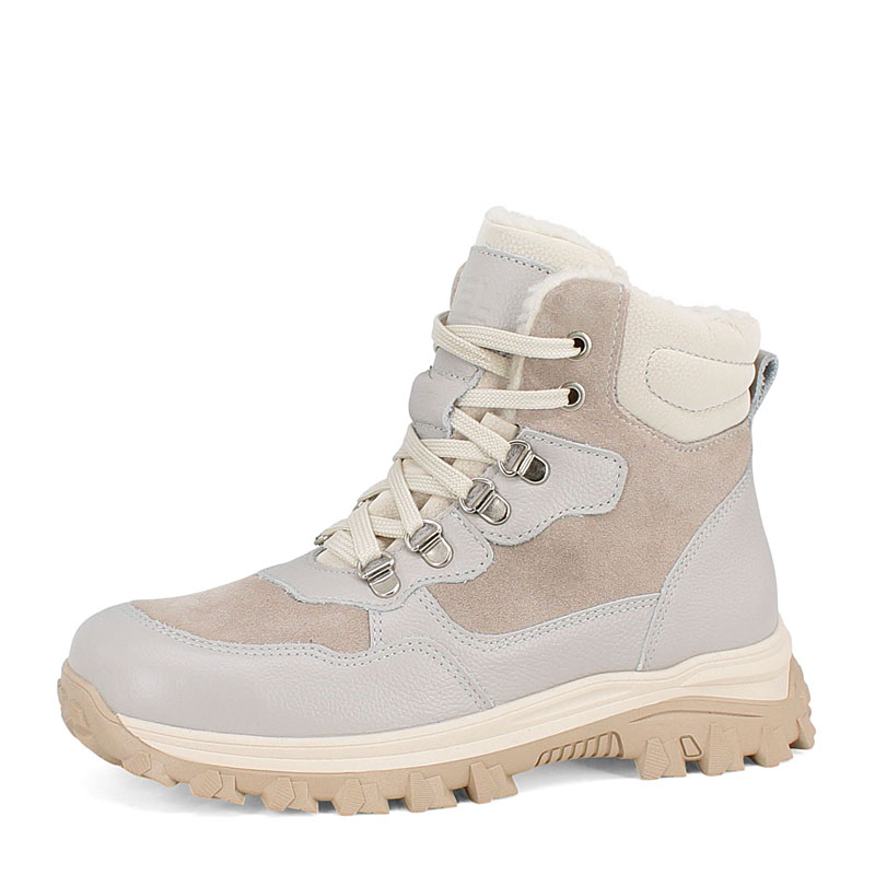 Ботинки, артикул 2417, цвет светло-серый купить в интернет-магазине Shoeslel с доставкой по России