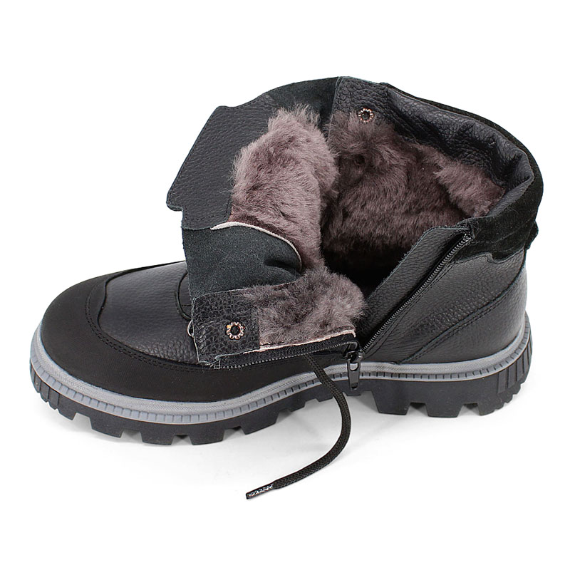 Ботинки, артикул 2420, цвет черный купить в интернет-магазине Shoeslel с доставкой по России