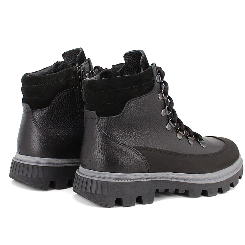 Ботинки, артикул 2420, цвет черный купить в интернет-магазине Shoeslel с доставкой по России