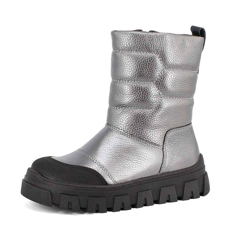 Сапоги, артикул 2422, цвет темно-сербряный купить в интернет-магазине Shoeslel с доставкой по России