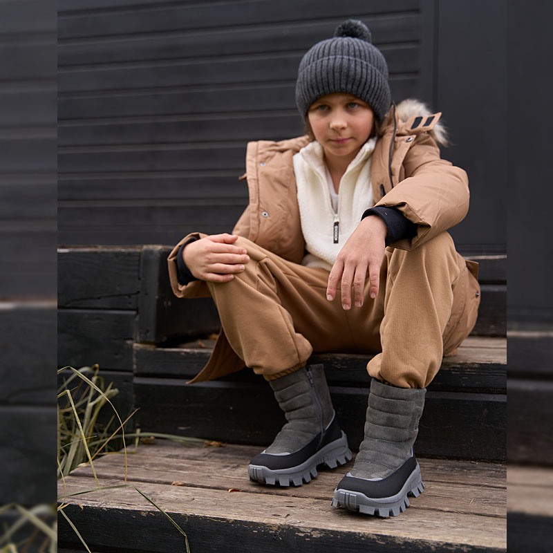 Сапоги, артикул 2426, цвет серый купить в интернет-магазине Shoeslel с доставкой по России