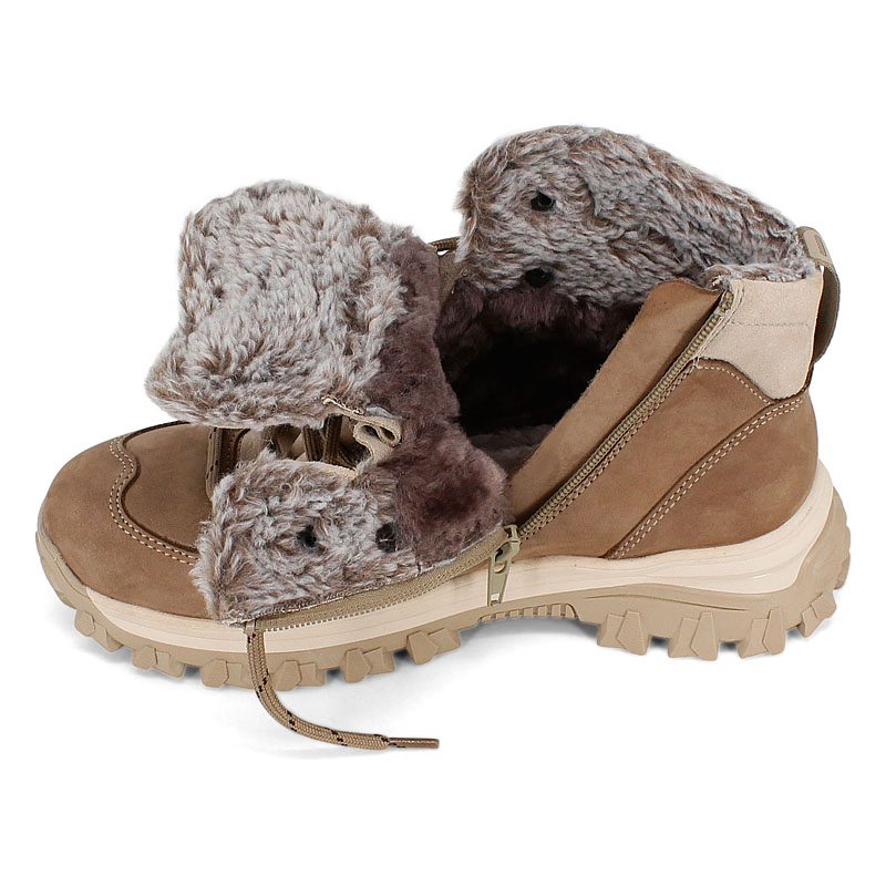 Ботинки, артикул 2429, цвет бежевый купить в интернет-магазине Shoeslel с доставкой по России