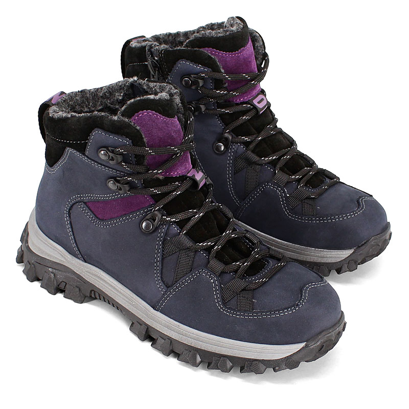 Ботинки, артикул 2429, цвет фиолетовый купить в интернет-магазине Shoeslel с доставкой по России