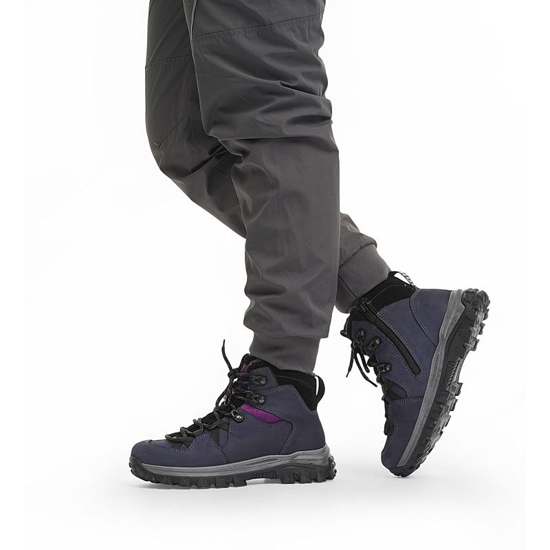 Ботинки, артикул 2429, цвет фиолетовый купить в интернет-магазине Shoeslel с доставкой по России