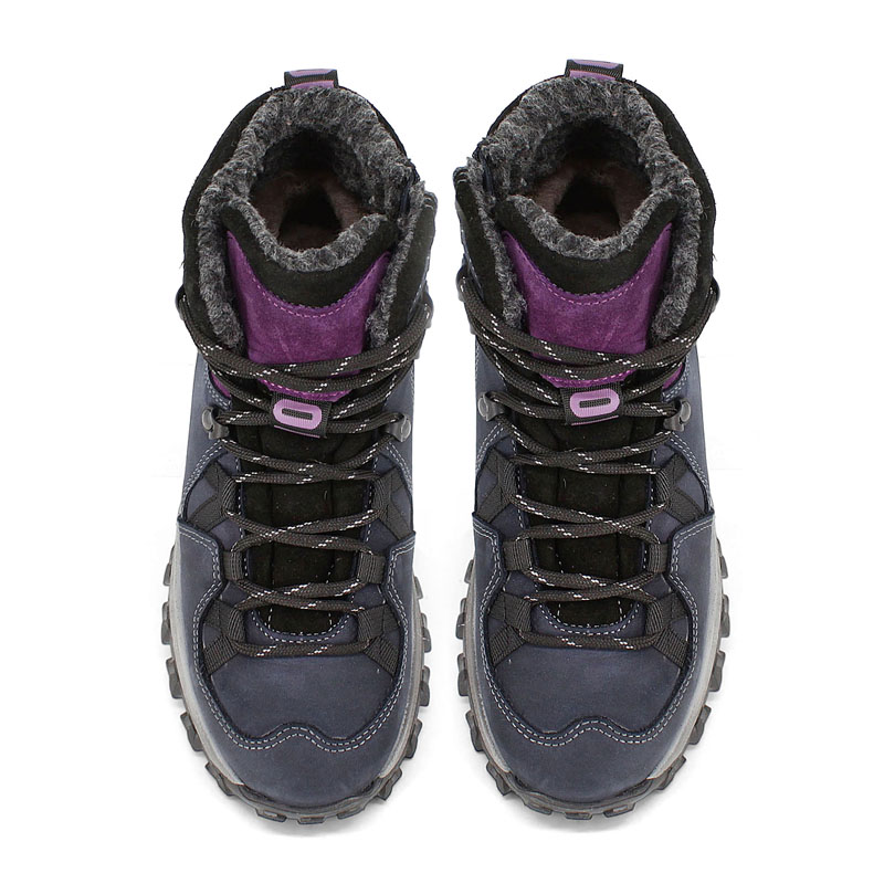 Ботинки, артикул 2429, цвет фиолетовый купить в интернет-магазине Shoeslel с доставкой по России