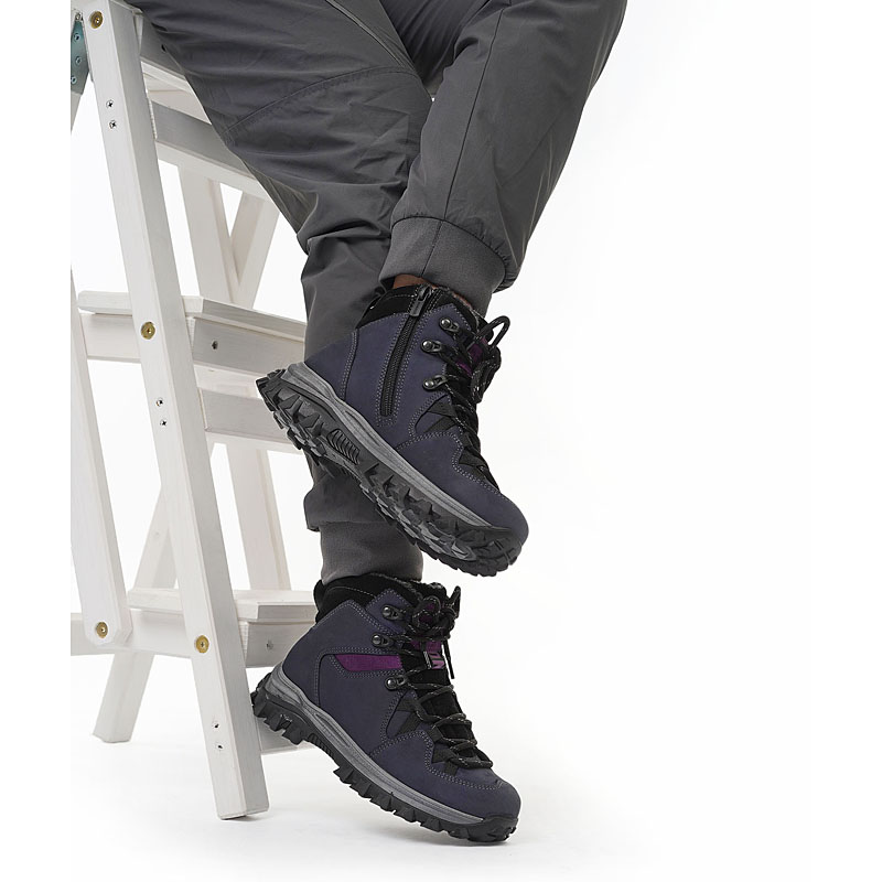 Ботинки, артикул 2429, цвет фиолетовый купить в интернет-магазине Shoeslel с доставкой по России