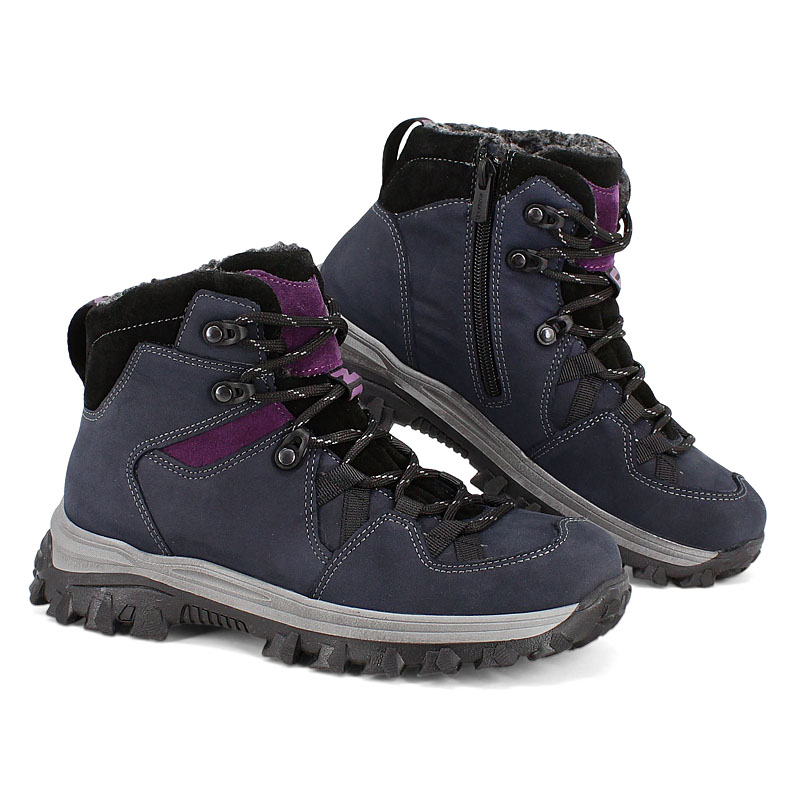 Ботинки, артикул 2429, цвет фиолетовый купить в интернет-магазине Shoeslel с доставкой по России