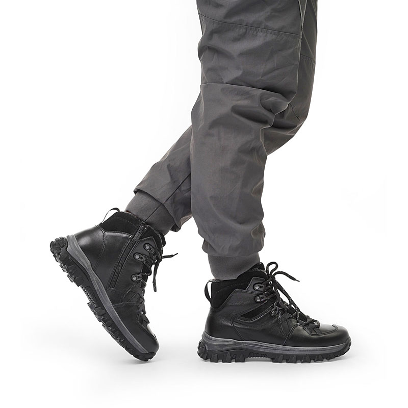 Ботинки, артикул 2429, цвет черный купить в интернет-магазине Shoeslel с доставкой по России