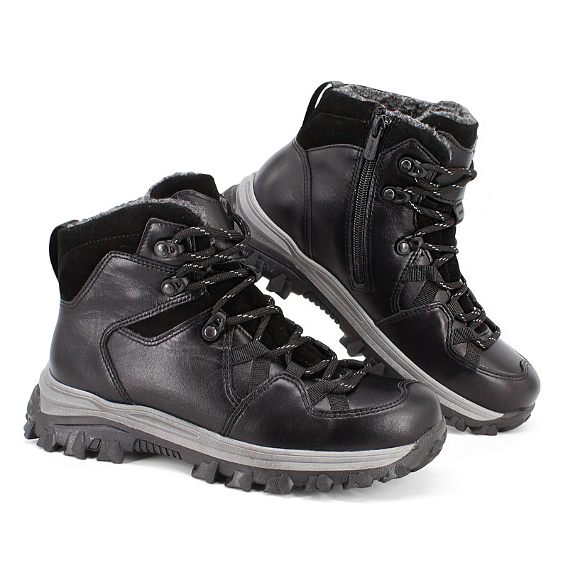 Ботинки, артикул 2429, цвет черный купить в интернет-магазине Shoeslel с доставкой по России