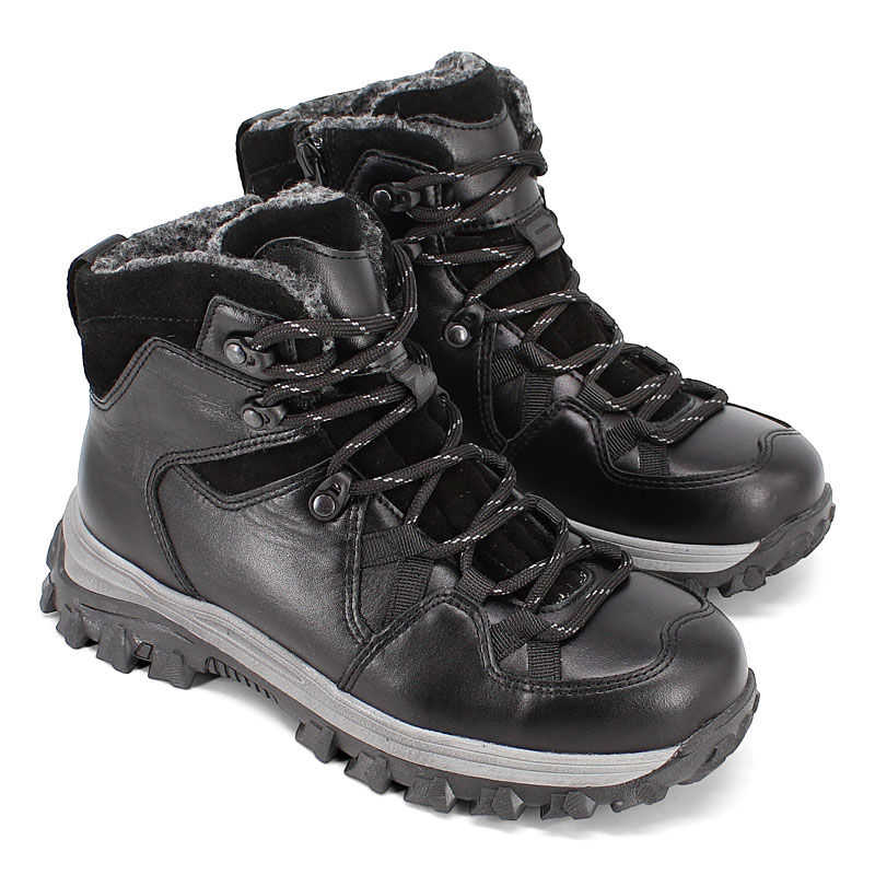 Ботинки, артикул 2429, цвет черный купить в интернет-магазине Shoeslel с доставкой по России