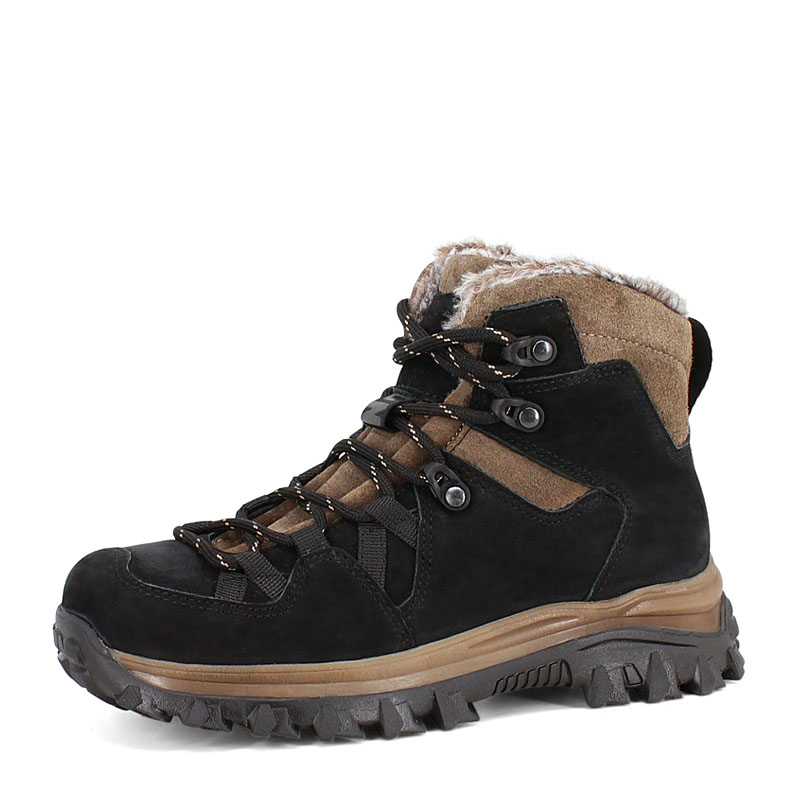 Ботинки, артикул 2429, цвет черно-бежевый купить в интернет-магазине Shoeslel с доставкой по России