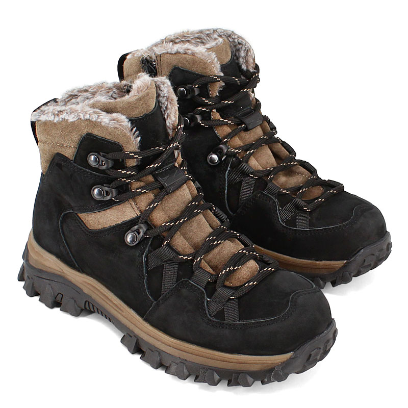 Ботинки, артикул 2429, цвет черно-бежевый купить в интернет-магазине Shoeslel с доставкой по России