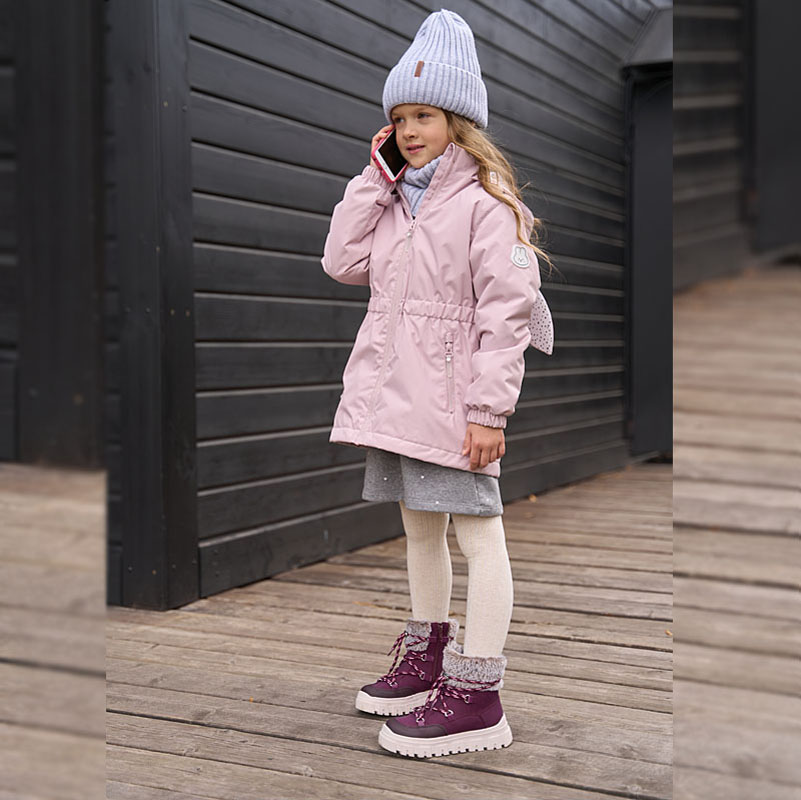 Ботинки, артикул 2438, цвет фиолетовый купить в интернет-магазине Shoeslel с доставкой по России