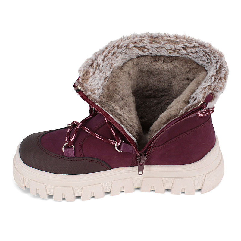 Ботинки, артикул 2438, цвет фиолетовый купить в интернет-магазине Shoeslel с доставкой по России