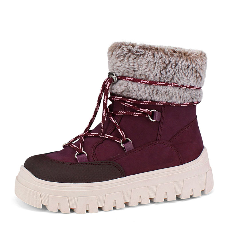 Ботинки, артикул 2438, цвет фиолетовый купить в интернет-магазине Shoeslel с доставкой по России