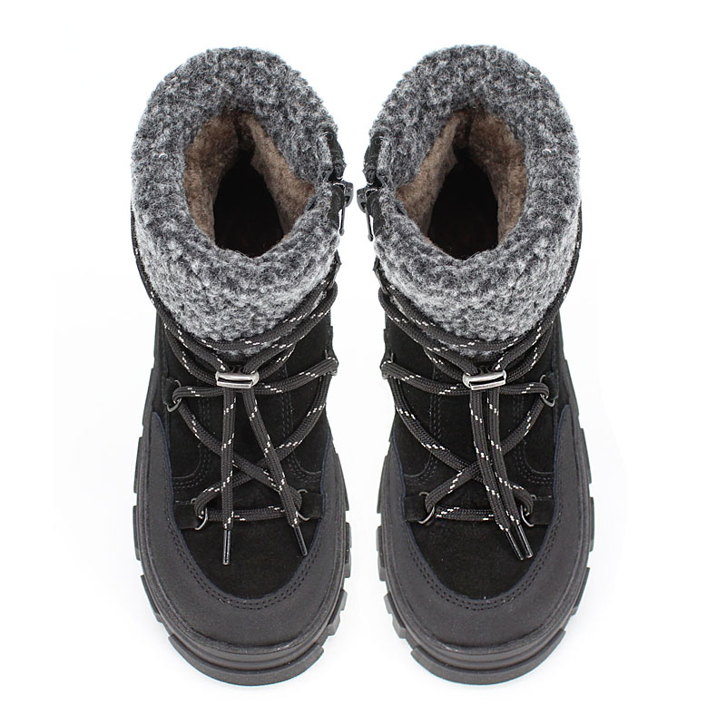 Ботинки, артикул 2438, цвет черный купить в интернет-магазине Shoeslel с доставкой по России