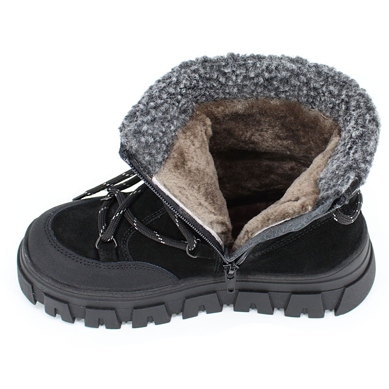 Ботинки, артикул 2438, цвет черный купить в интернет-магазине Shoeslel с доставкой по России