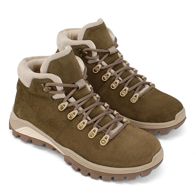 Ботинки, артикул 2442, цвет хаки купить в интернет-магазине Shoeslel с доставкой по России