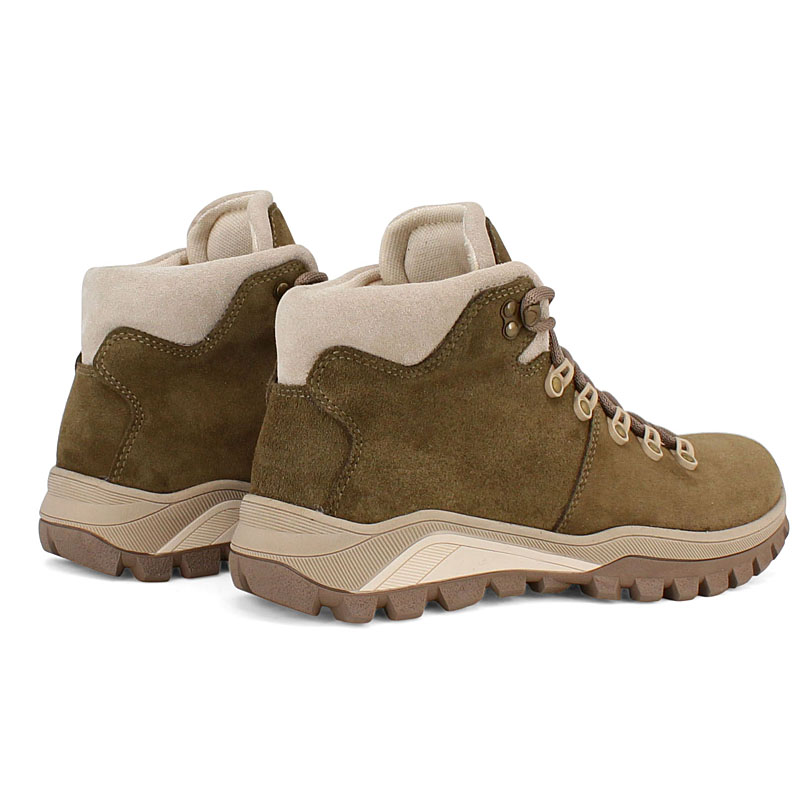 Ботинки, артикул 2442, цвет хаки купить в интернет-магазине Shoeslel с доставкой по России