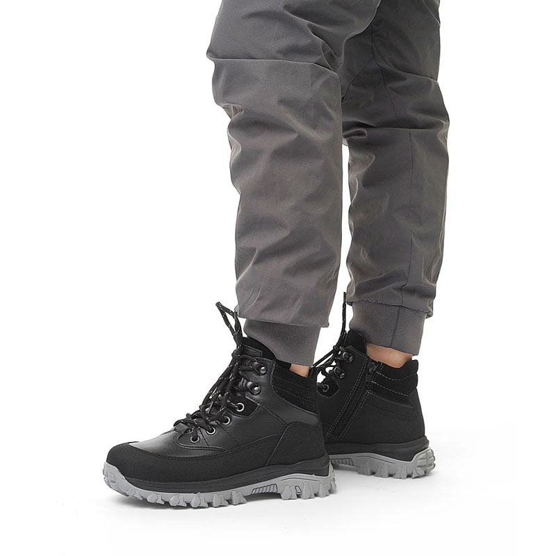 Ботинки, артикул 2444, цвет черный купить в интернет-магазине Shoeslel с доставкой по России