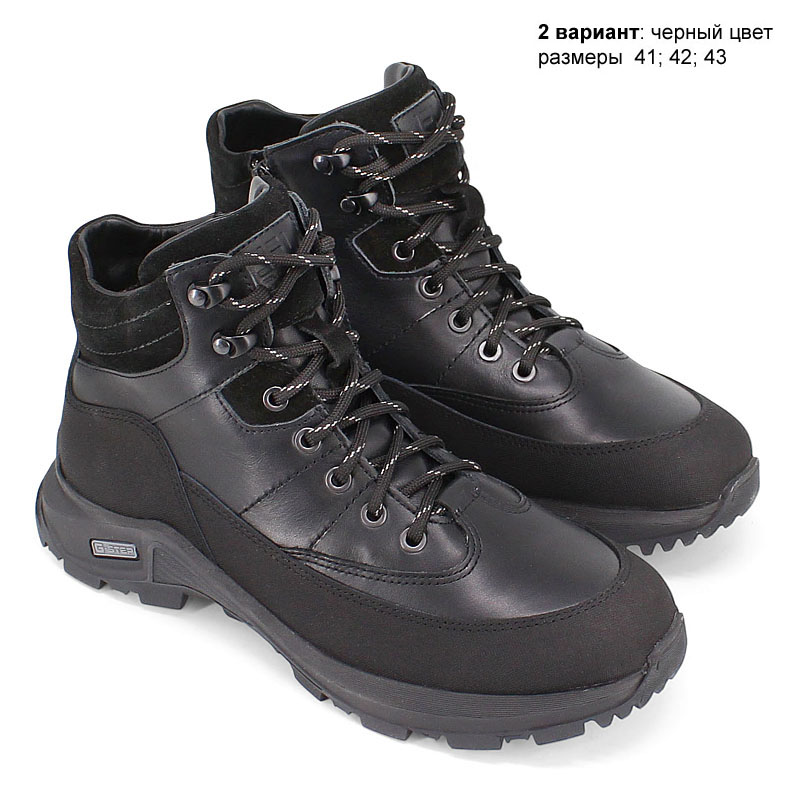 Ботинки, артикул 2444, цвет черный купить в интернет-магазине Shoeslel с доставкой по России