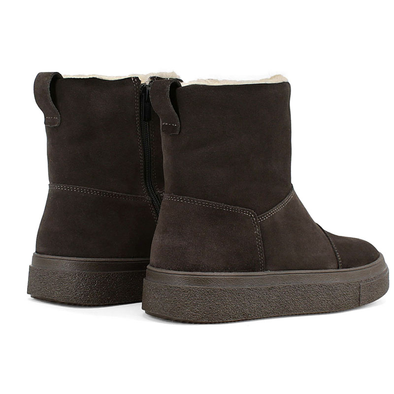 Полусапоги, артикул 2454, цвет темно-серый купить в интернет-магазине Shoeslel с доставкой по России