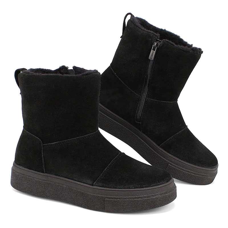 Полусапоги, артикул 2454, цвет черный купить в интернет-магазине Shoeslel с доставкой по России