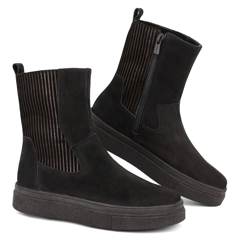 Сапоги, артикул 2472, цвет черный купить в интернет-магазине Shoeslel с доставкой по России