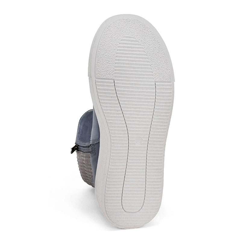 Сапоги, артикул 2472, цвет серо-голубой купить в интернет-магазине Shoeslel с доставкой по России