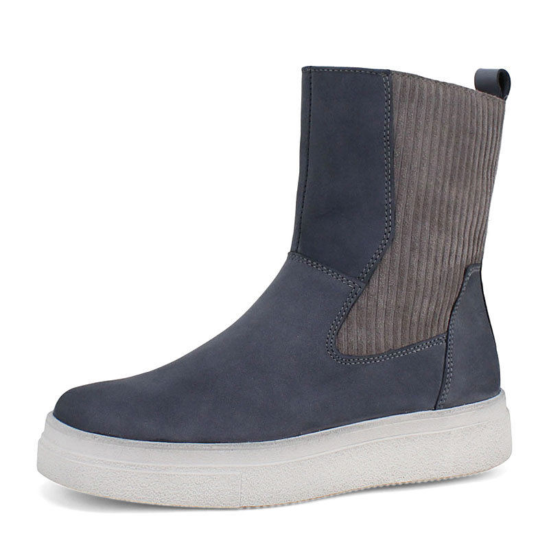 Сапоги, артикул 2472, цвет серо-голубой купить в интернет-магазине Shoeslel с доставкой по России