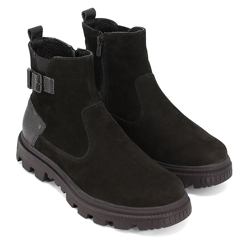 Ботинки, артикул 2473, цвет черный купить в интернет-магазине Shoeslel с доставкой по России