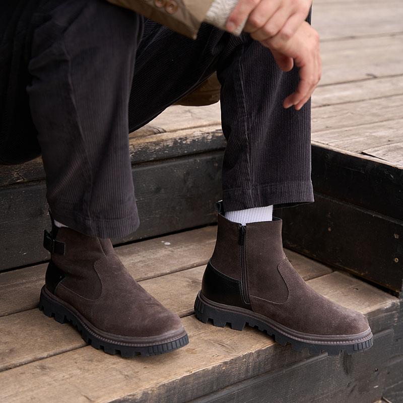 Ботинки, артикул 2473, цвет коричневый купить в интернет-магазине Shoeslel с доставкой по России