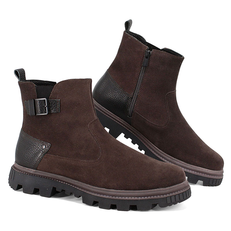 Ботинки, артикул 2473, цвет коричневый купить в интернет-магазине Shoeslel с доставкой по России