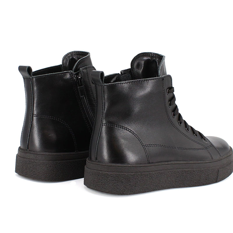 Ботинки, артикул 2474, цвет черный купить в интернет-магазине Shoeslel с доставкой по России