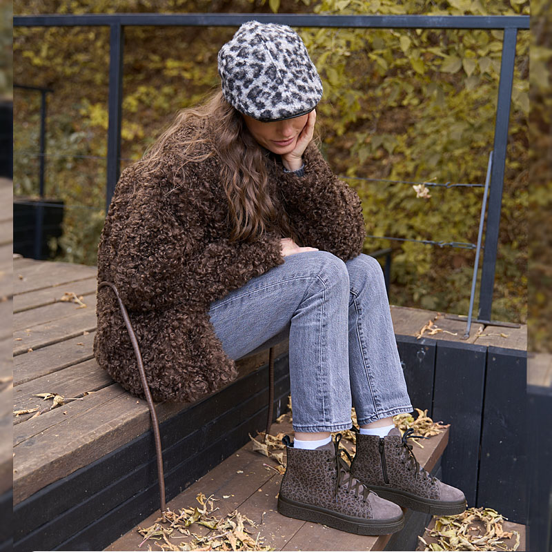 Ботинки, артикул 2474, цвет серый купить в интернет-магазине Shoeslel с доставкой по России