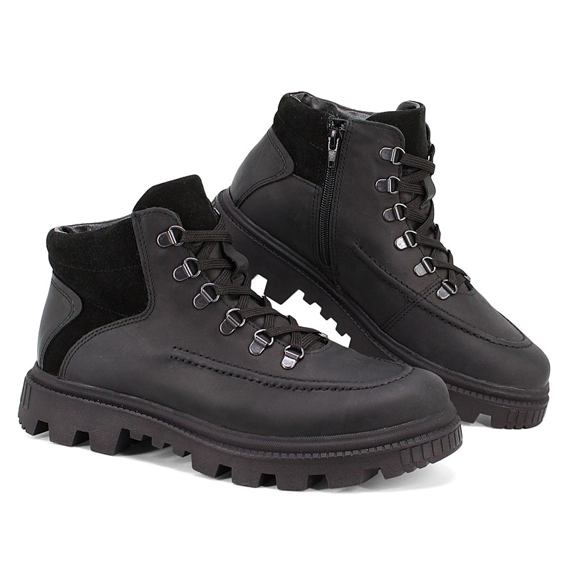 Ботинки, артикул 2476, цвет черный купить в интернет-магазине Shoeslel с доставкой по России