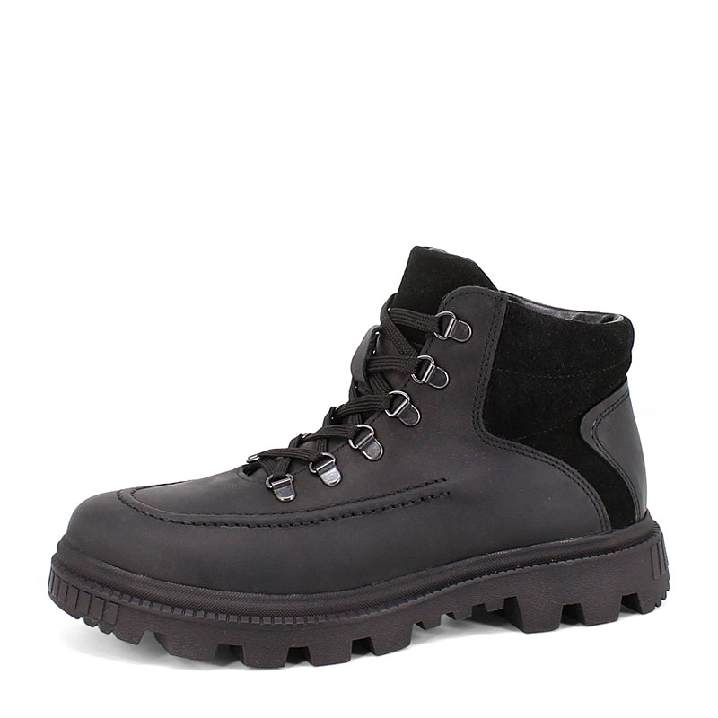 Ботинки, артикул 2476, цвет черный купить в интернет-магазине Shoeslel с доставкой по России