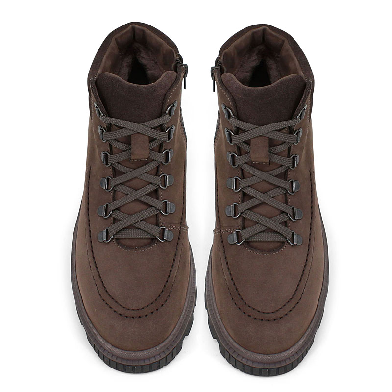 Ботинки, артикул 2476, цвет серо-коричневый купить в интернет-магазине Shoeslel с доставкой по России