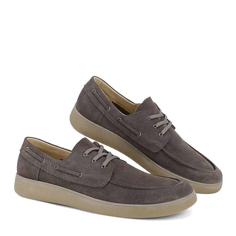 Полуботинки, артикул 2524, цвет серый купить в интернет-магазине Shoeslel с доставкой по России