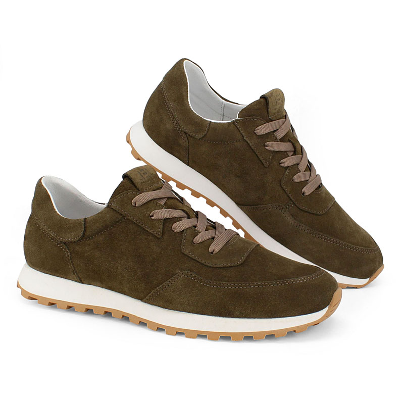 Полуботинки, артикул 2532, цвет хаки купить в интернет-магазине Shoeslel с доставкой по России